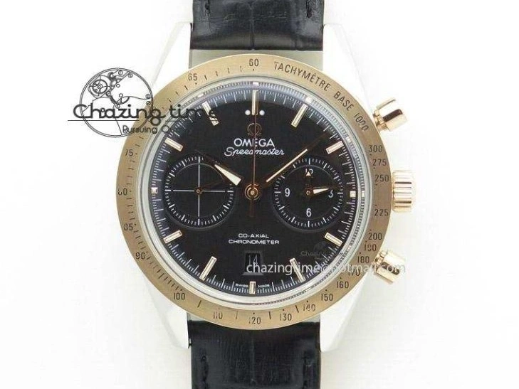 0420 Planet Ocean 43.5mm SS VSF 1:1 Best Edition Black Orange Bezel Black Dial on SS Bracelet A8900 Super Clone Breathable 8003